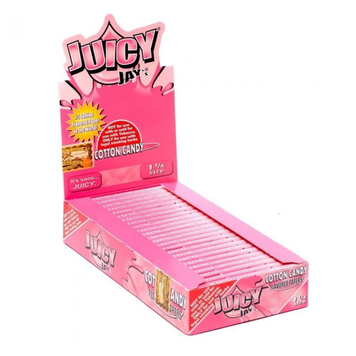 1 1/4 Flavoured Papers by Juicy Jay's Cotton Candy